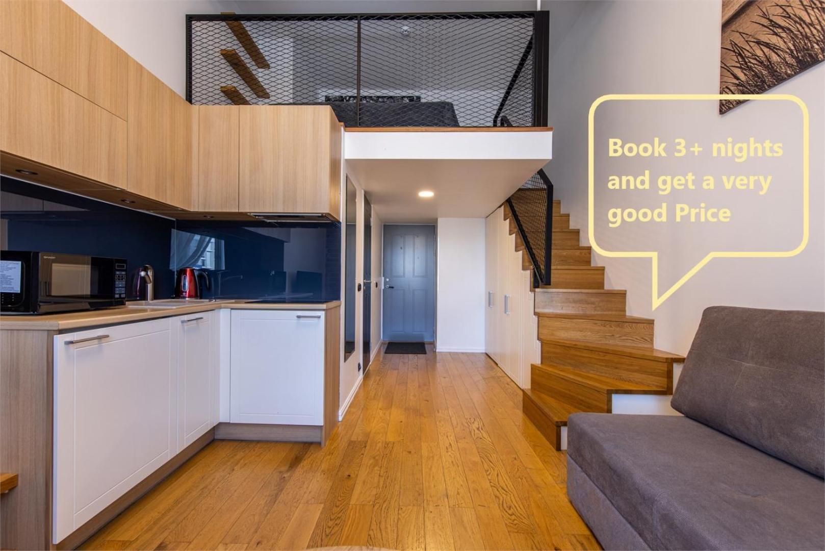 Two-Story Loft Apartments 15 Tallinn Bagian luar foto